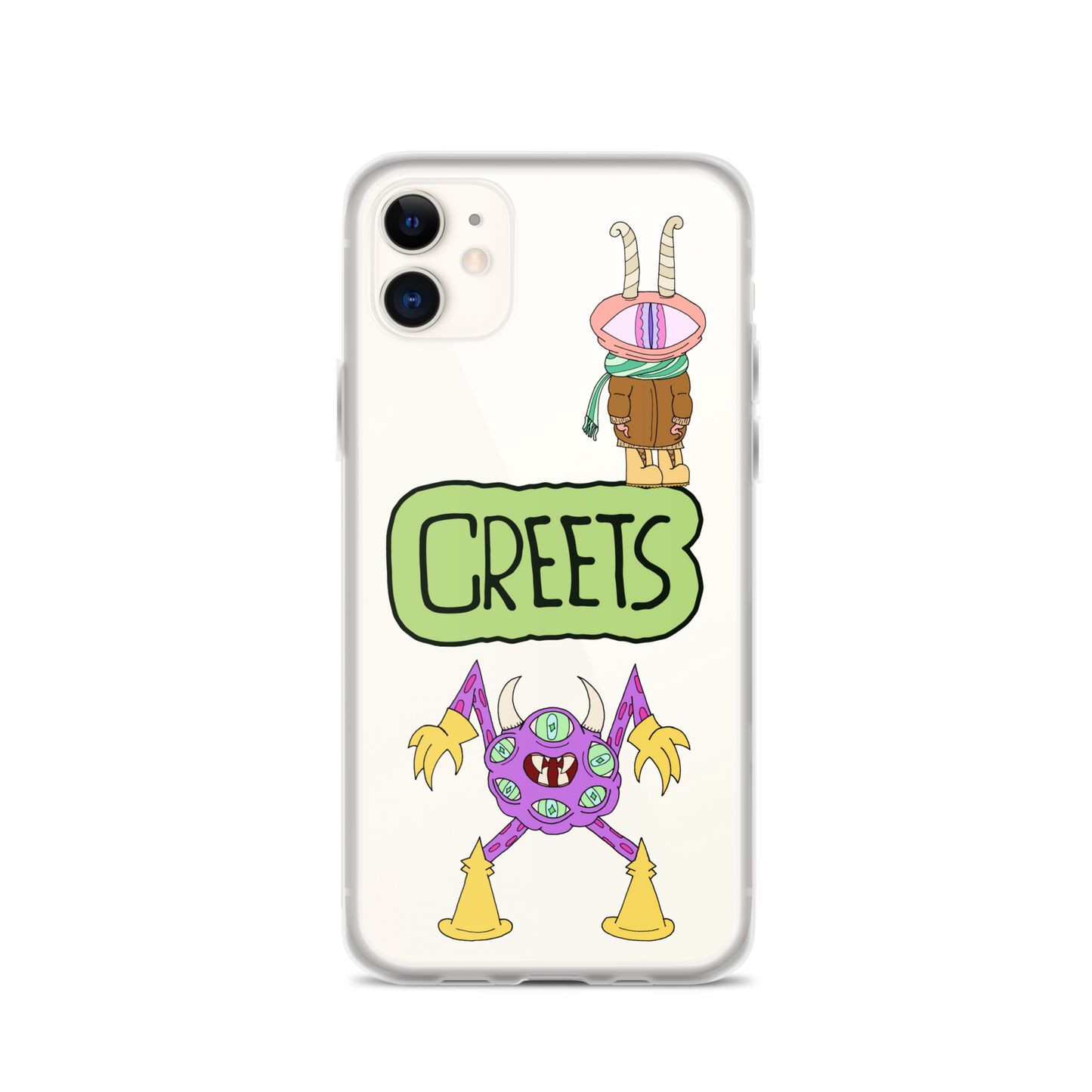 CREETS Clear Case for iPhone