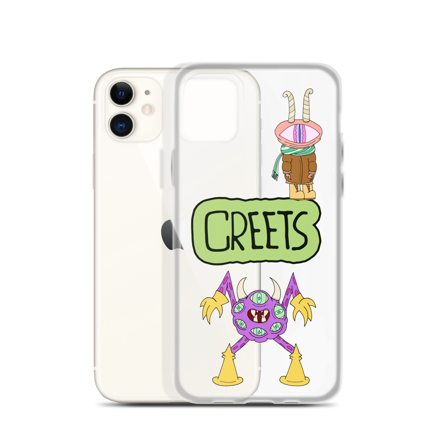 CREETS Clear Case for iPhone