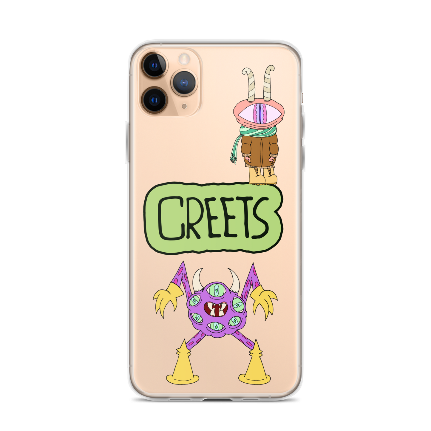 CREETS Clear Case for iPhone