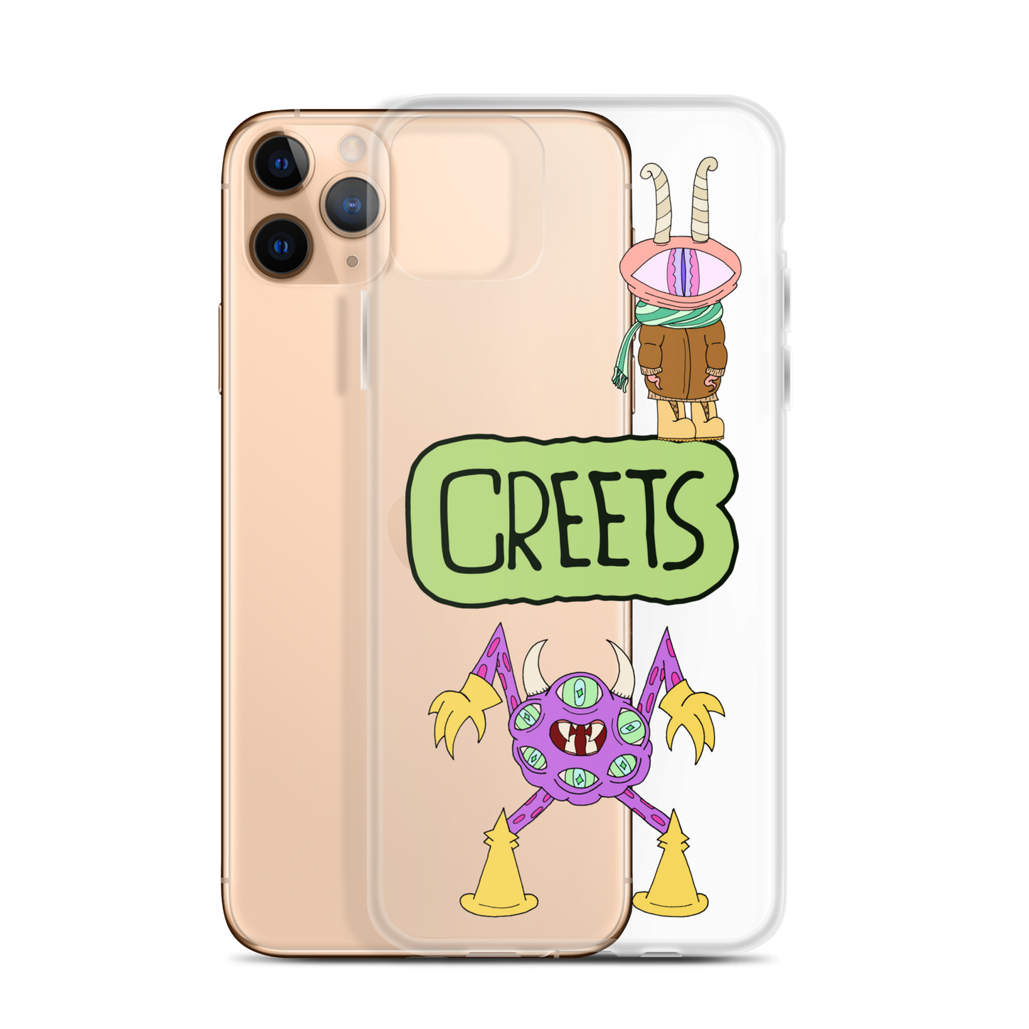 CREETS Clear Case for iPhone