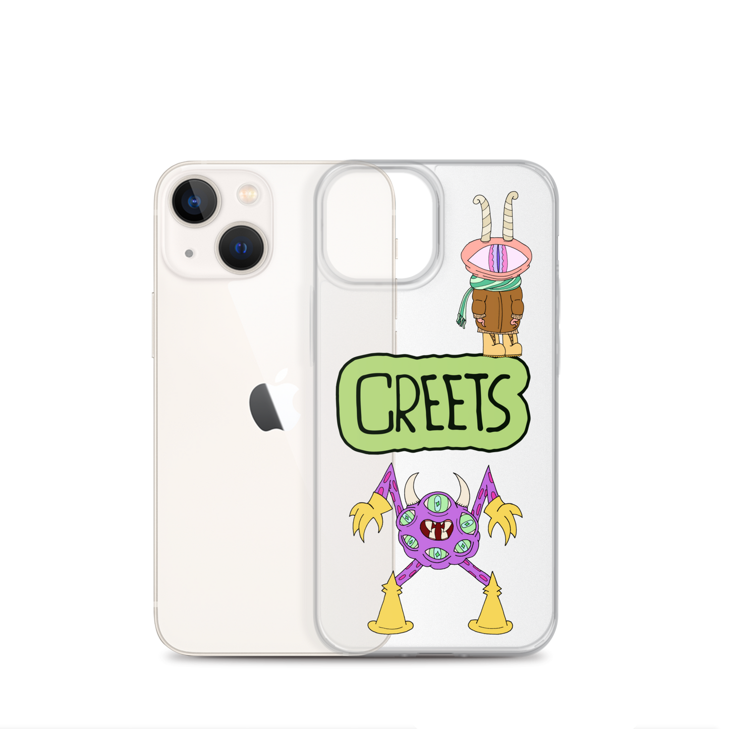 CREETS Clear Case for iPhone