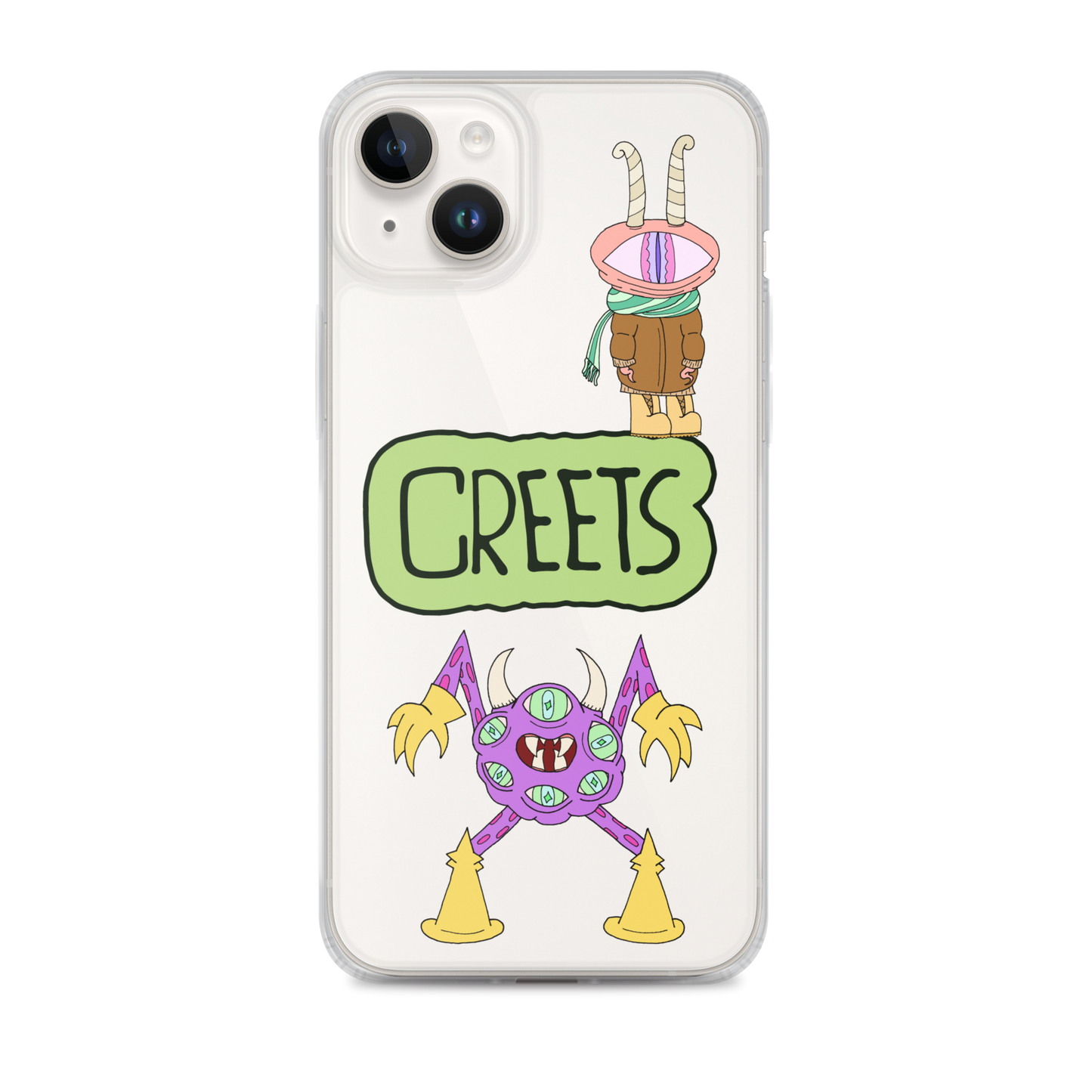 CREETS Clear Case for iPhone