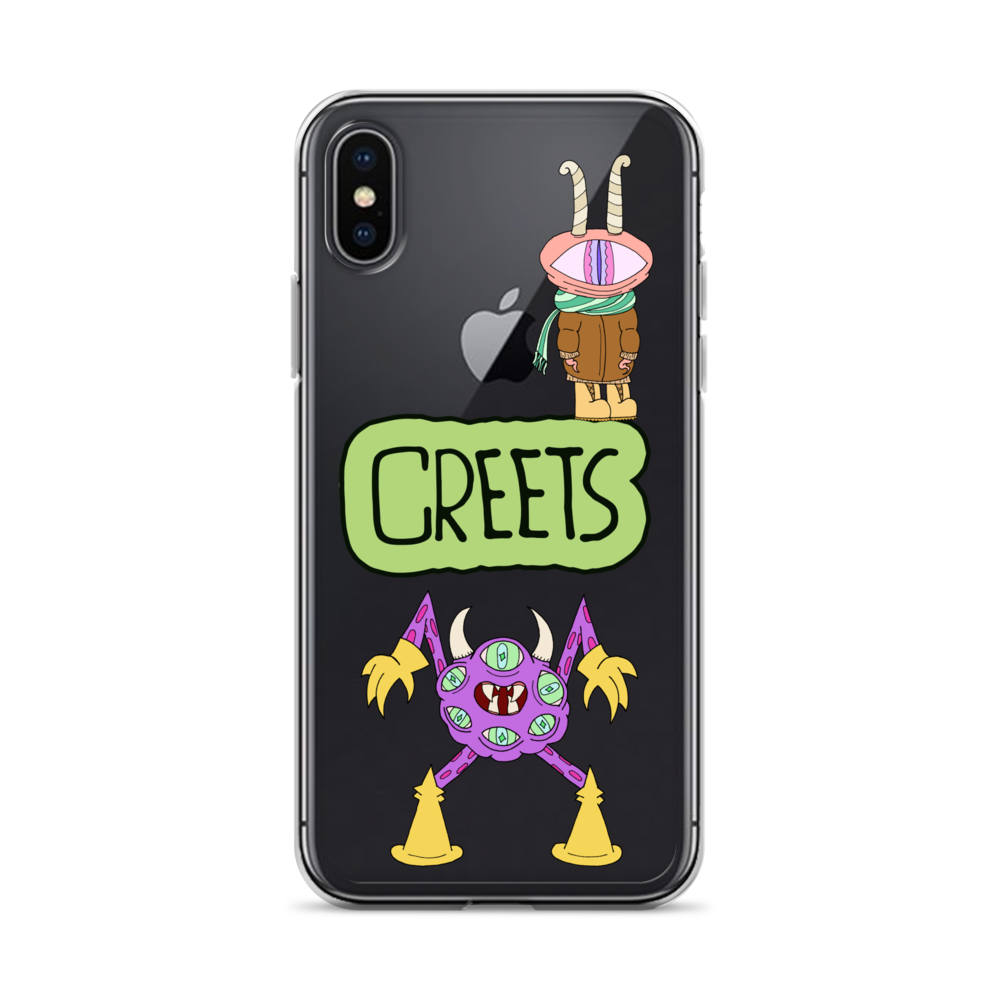 CREETS Clear Case for iPhone