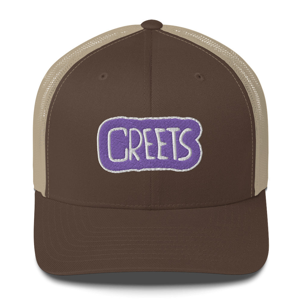 Trucker Cap - CREETS VERTS logo