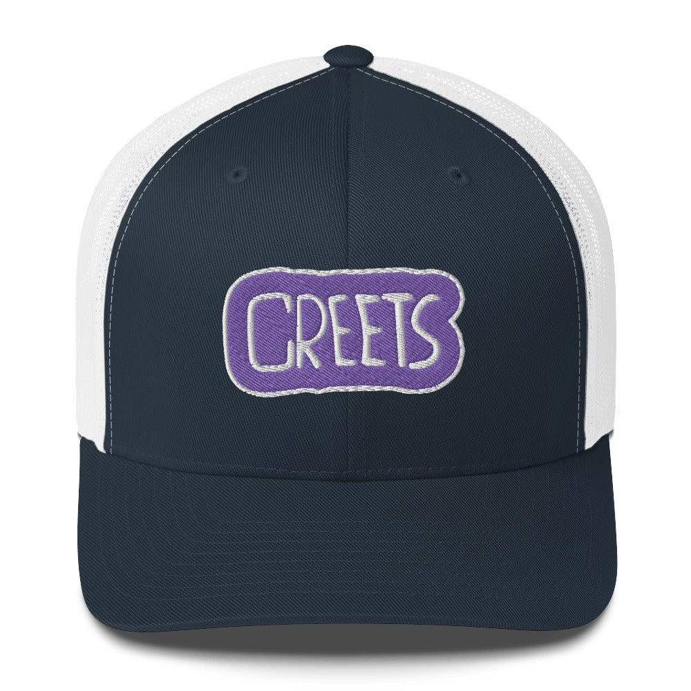 Trucker Cap - CREETS VERTS logo