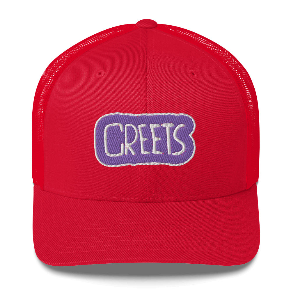 Trucker Cap - CREETS VERTS logo