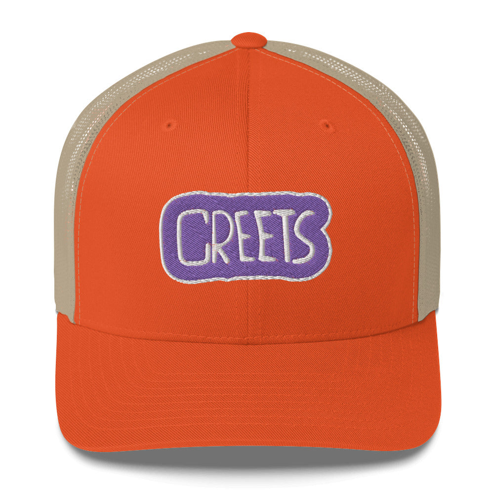 Trucker Cap - CREETS VERTS logo